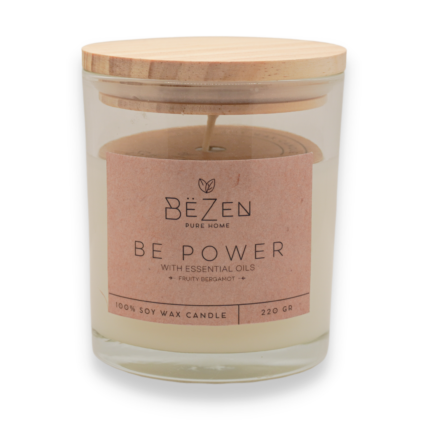 Vela Transparente Be Power 220gr