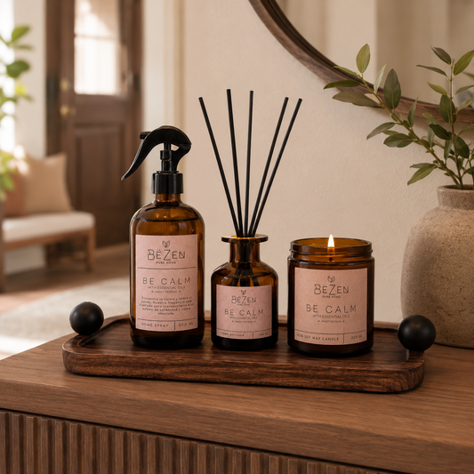 Kit Bandeja + Home Spray + Difusor + Vela