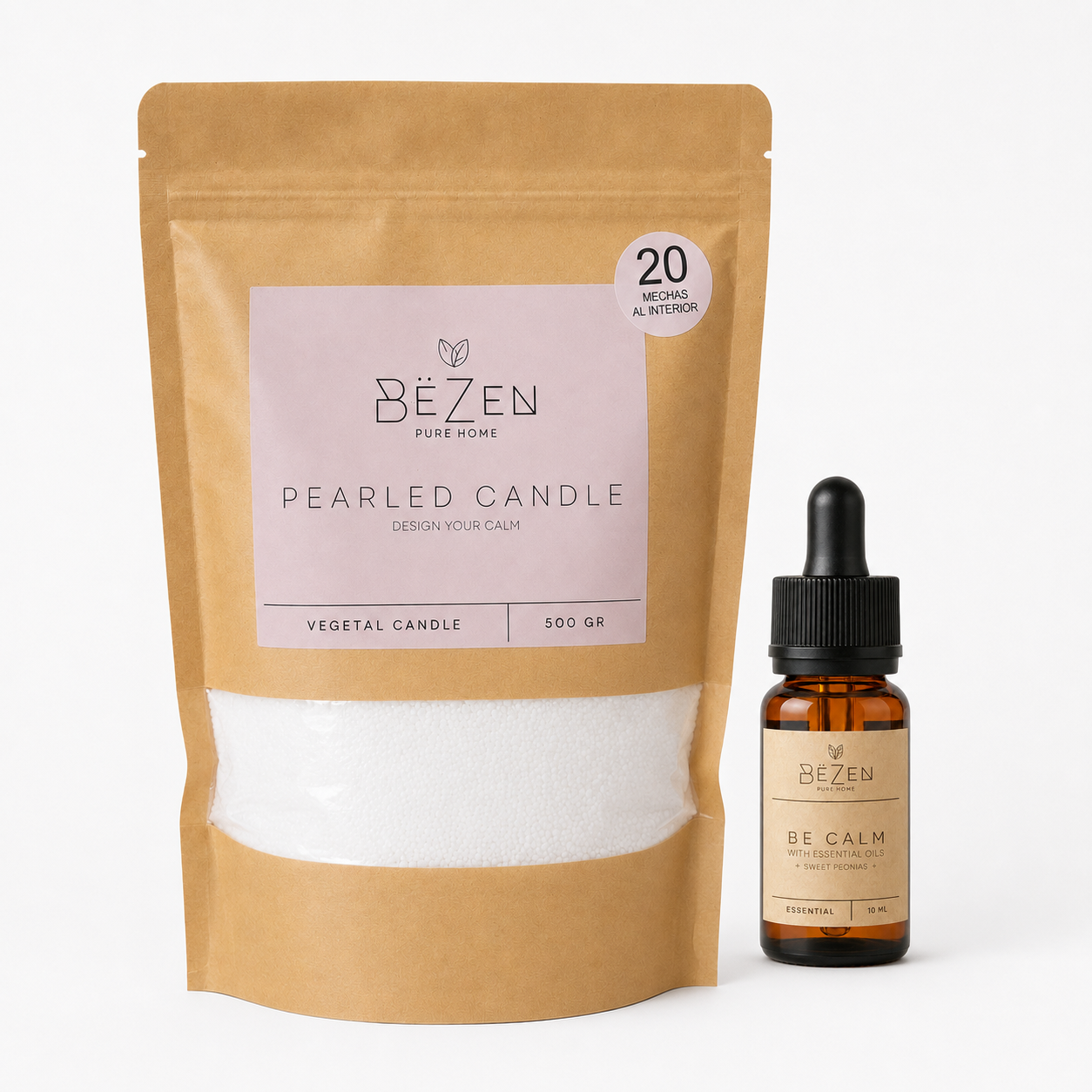 Kit Vela en polvo + Aceite Esencial