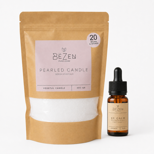 Kit Vela en polvo + Aceite Esencial