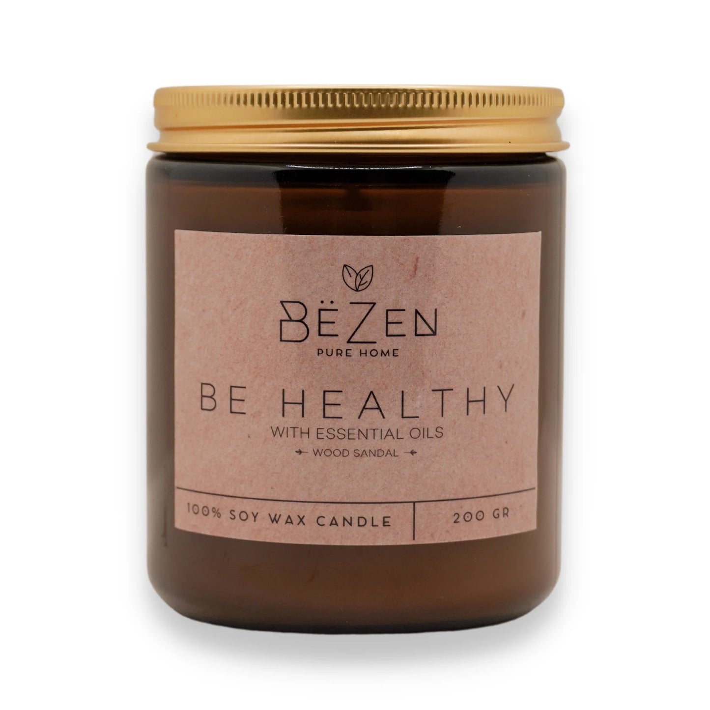 Vela Ámbar Be Healthy 200gr