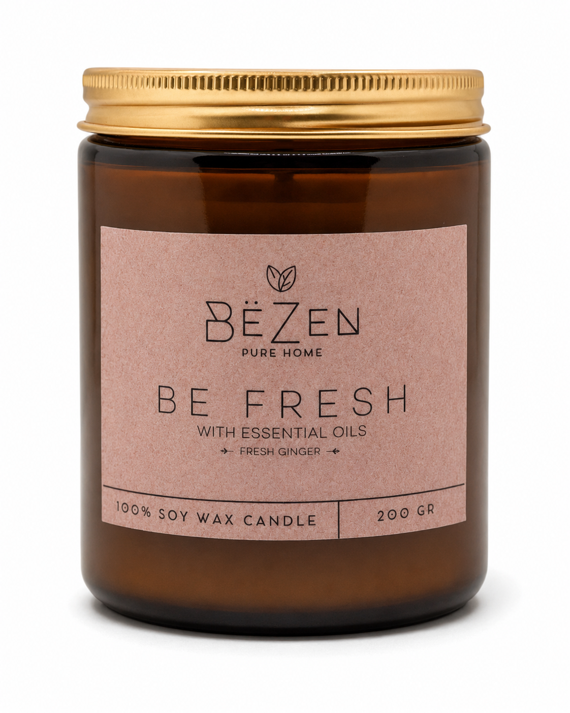 Vela Ámbar Be Fresh 200gr
