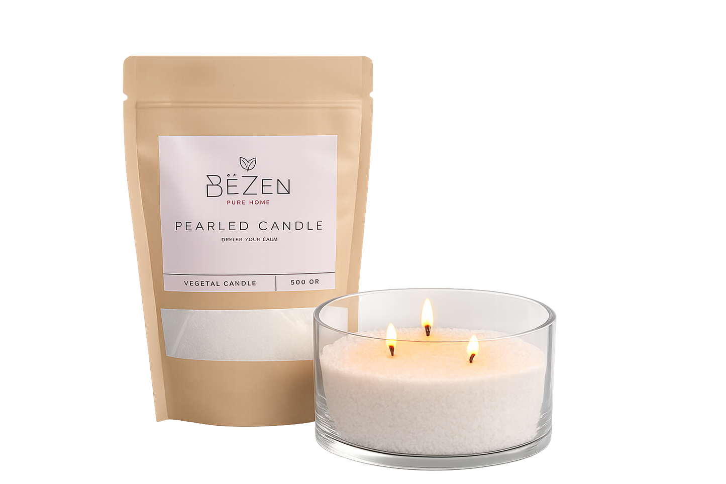 Pearled Candle